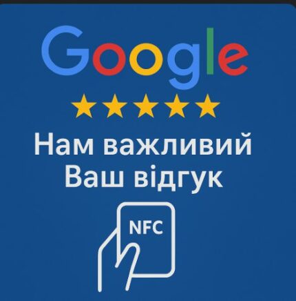 Табличка для відгуків
