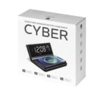 Бездротовий зарядний пристрій з годинником Cyber, TM TEG - Зображення 6
