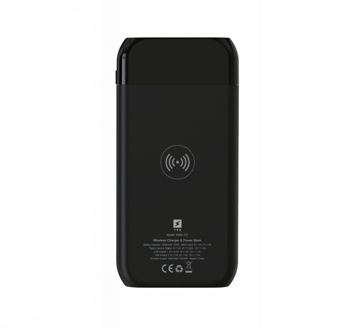 Повербанк з підсвіткою Galaxy 10000 mAh, ТМ TEG - Зображення 3