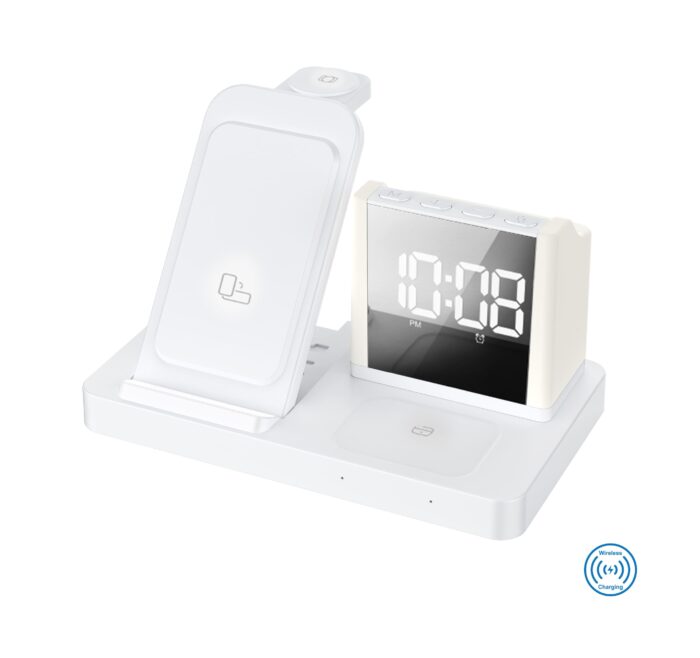 Бездротовий зарядний пристрій з годинником Time Dock, TM TEG - Зображення 1